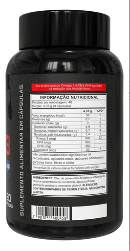 Ômega 3 EPA DHA Dark Lab 120 cápsulas