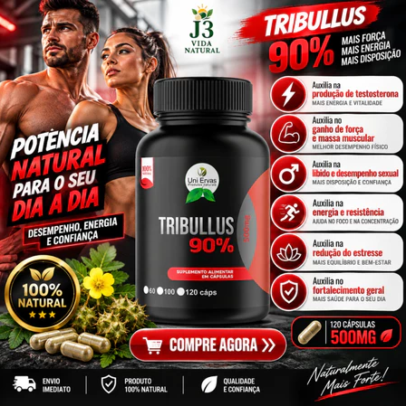 Tribulus Terrestris 90% 500 mg